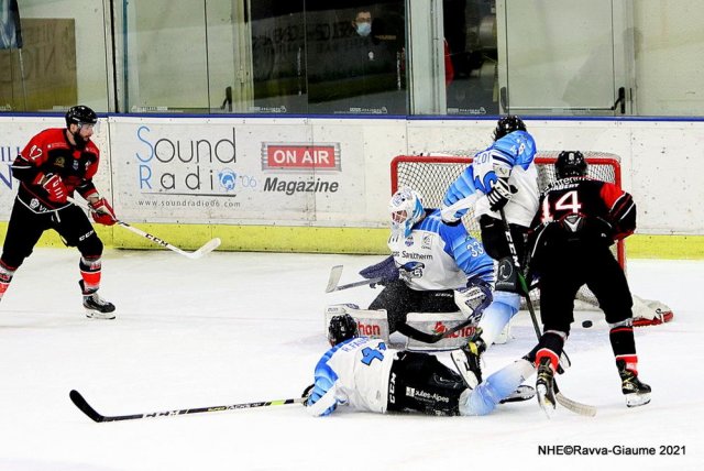Photo hockey match Nice - Gap  le 09/03/2021