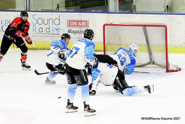 Photo hockey match Nice - Gap  le 09/03/2021