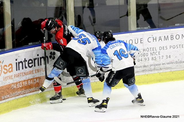 Photo hockey match Nice - Gap  le 09/03/2021