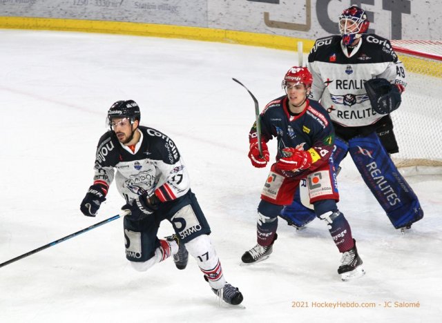 Photo hockey match Grenoble  - Angers  le 11/03/2021