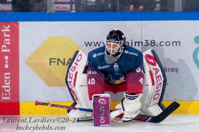 Photo hockey match Grenoble  - Angers  le 11/03/2021