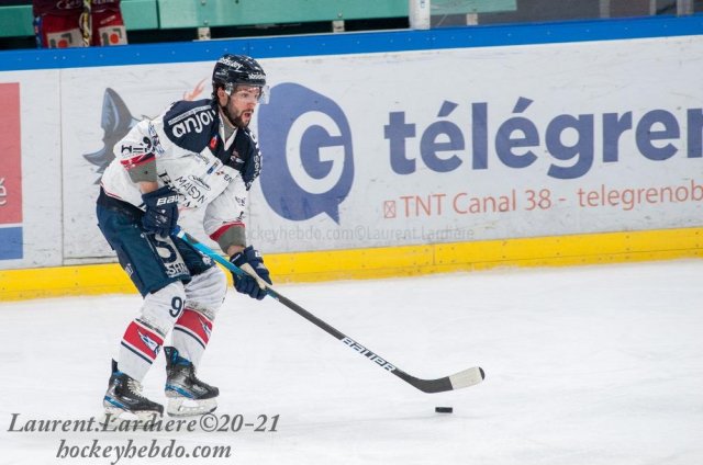 Photo hockey match Grenoble  - Angers  le 11/03/2021