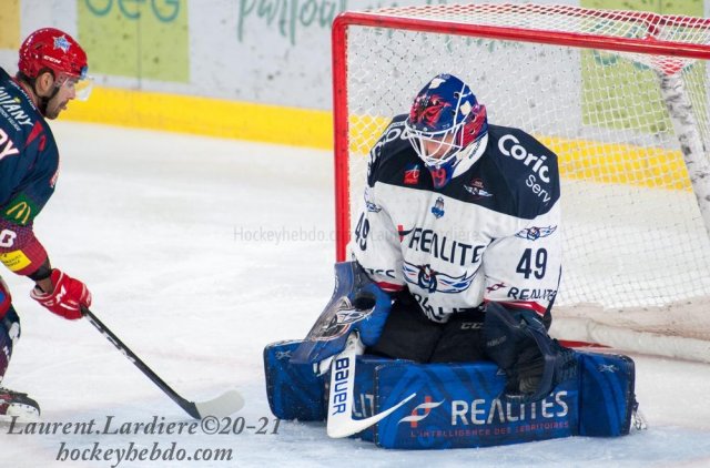Photo hockey match Grenoble  - Angers  le 11/03/2021