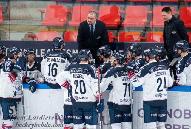 Photo hockey match Grenoble  - Angers  le 11/03/2021