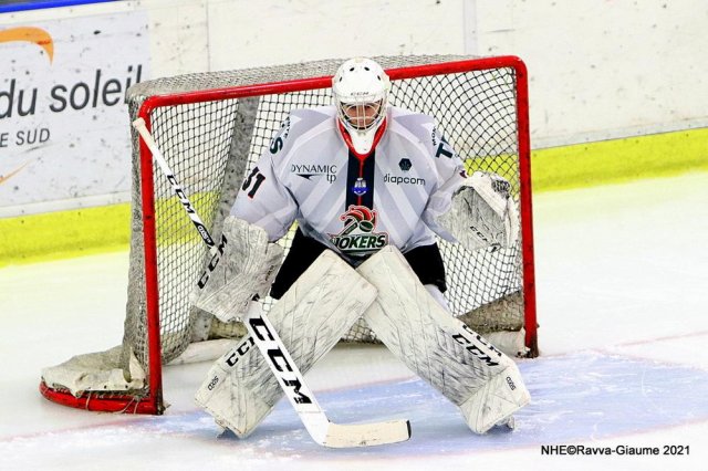 Photo hockey match Nice - Cergy-Pontoise le 13/03/2021