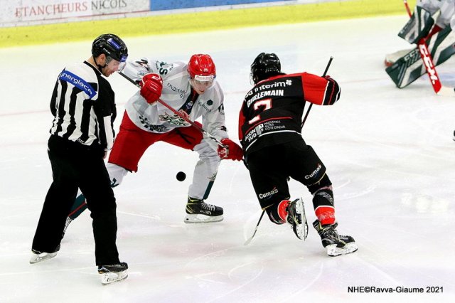 Photo hockey match Nice - Cergy-Pontoise le 13/03/2021