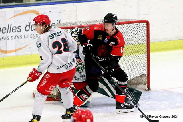 Photo hockey match Nice - Cergy-Pontoise le 13/03/2021