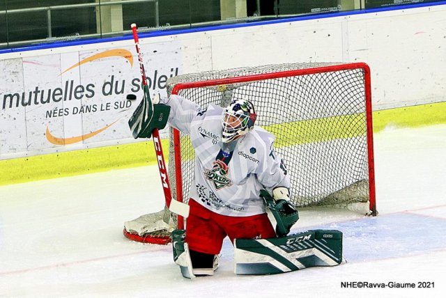 Photo hockey match Nice - Cergy-Pontoise le 13/03/2021