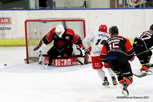 Photo hockey match Nice - Cergy-Pontoise le 13/03/2021