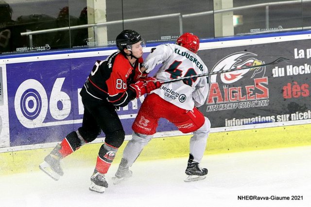 Photo hockey match Nice - Cergy-Pontoise le 13/03/2021