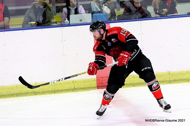 Photo hockey match Nice - Cergy-Pontoise le 13/03/2021