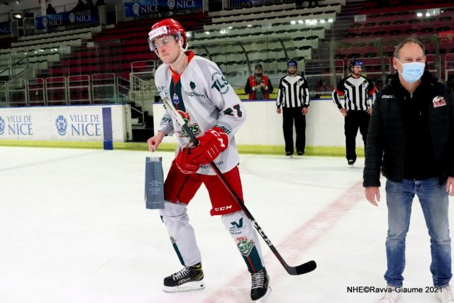 Photo hockey match Nice - Cergy-Pontoise le 13/03/2021