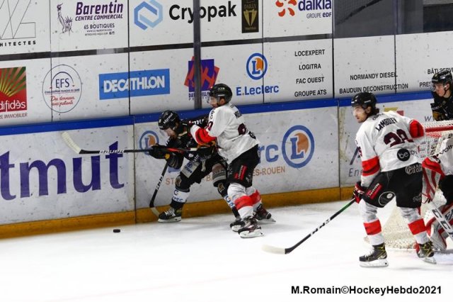 Photo hockey match Rouen - Bordeaux le 18/03/2021