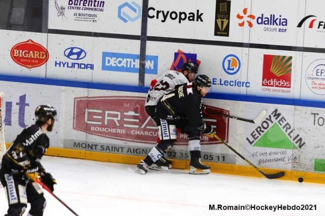 Photo hockey match Rouen - Bordeaux le 18/03/2021