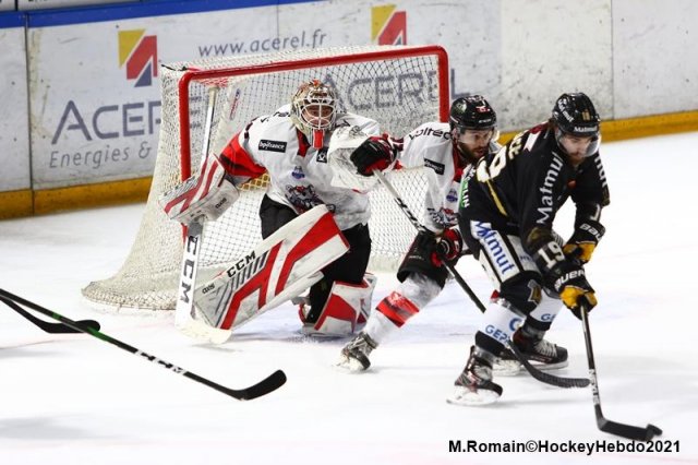 Photo hockey match Rouen - Bordeaux le 18/03/2021