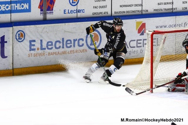 Photo hockey match Rouen - Bordeaux le 18/03/2021