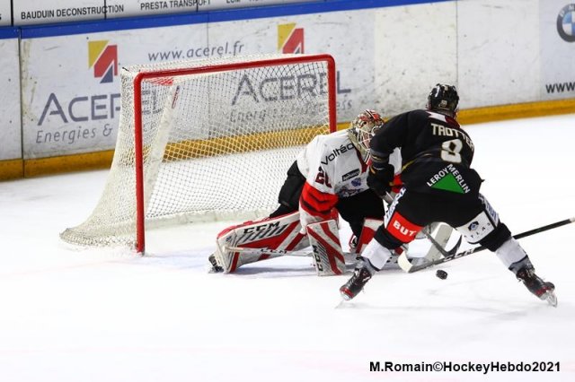 Photo hockey match Rouen - Bordeaux le 18/03/2021