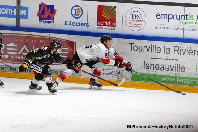 Photo hockey match Rouen - Bordeaux le 18/03/2021
