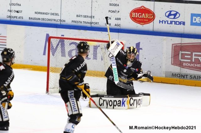 Photo hockey match Rouen - Bordeaux le 18/03/2021