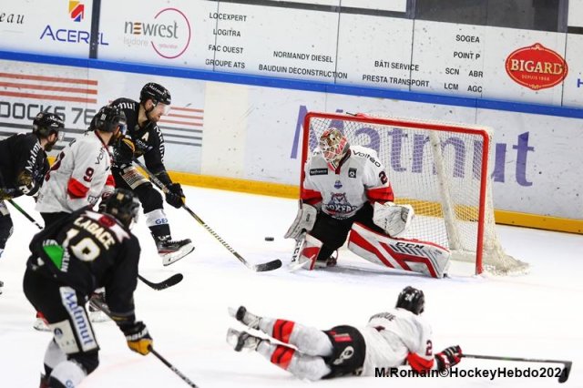 Photo hockey match Rouen - Bordeaux le 18/03/2021