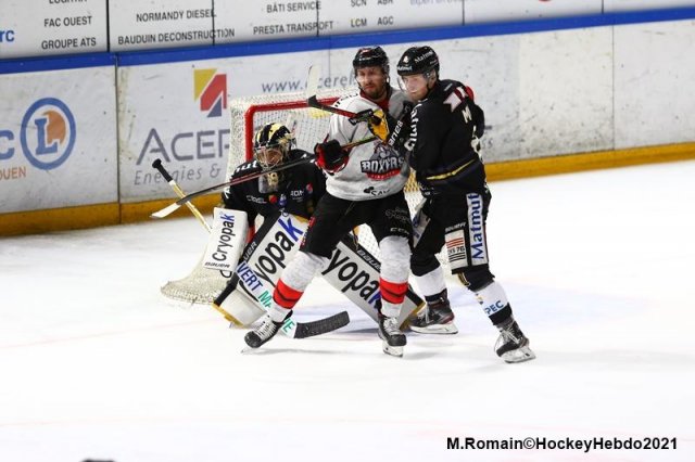 Photo hockey match Rouen - Bordeaux le 18/03/2021
