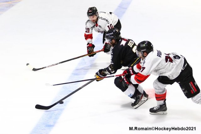 Photo hockey match Rouen - Bordeaux le 18/03/2021