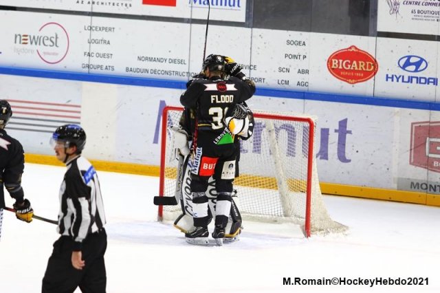 Photo hockey match Rouen - Bordeaux le 18/03/2021