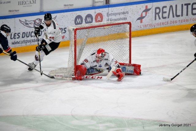 Photo hockey match Angers  - Chamonix  le 19/03/2021