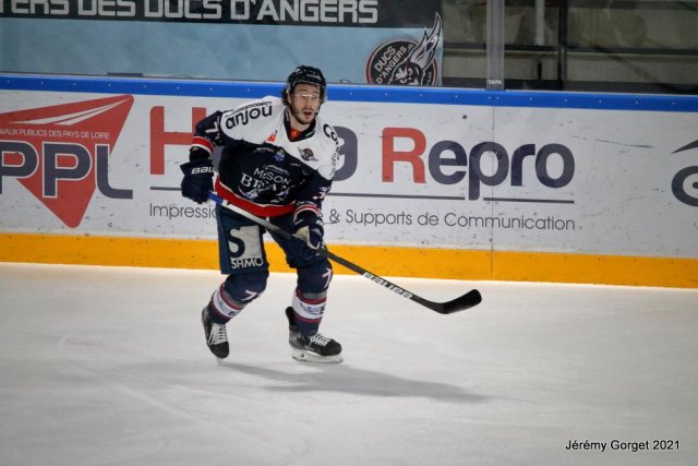 Photo hockey match Angers  - Chamonix  le 19/03/2021