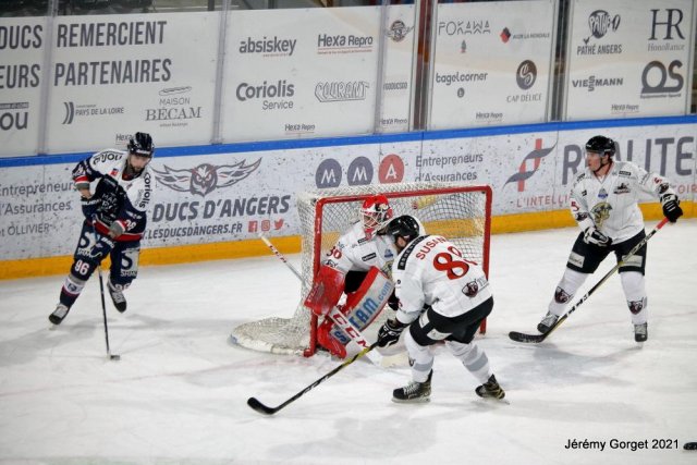 Photo hockey match Angers  - Chamonix  le 19/03/2021