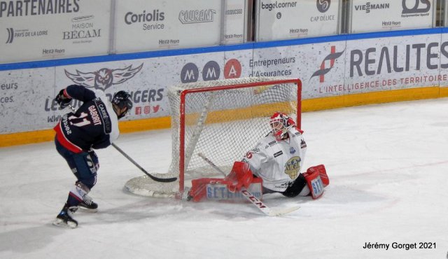 Photo hockey match Angers  - Chamonix  le 19/03/2021