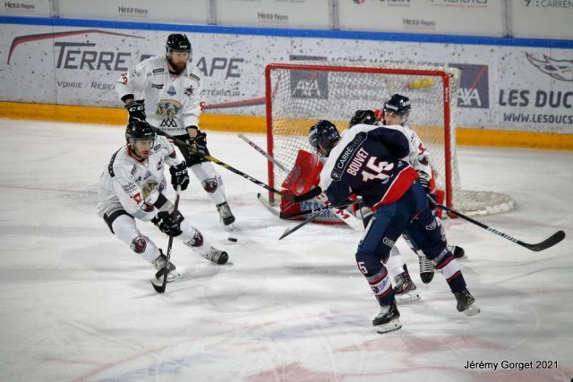 Photo hockey match Angers  - Chamonix  le 19/03/2021