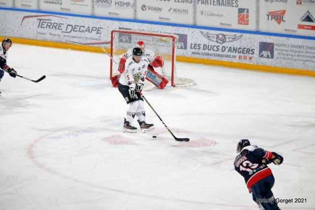 Photo hockey match Angers  - Chamonix  le 19/03/2021
