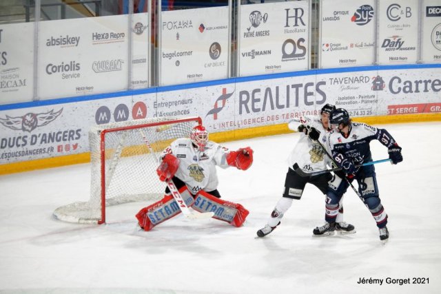 Photo hockey match Angers  - Chamonix  le 19/03/2021