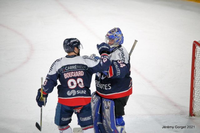 Photo hockey match Angers  - Chamonix  le 19/03/2021