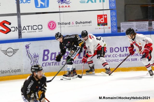 Photo hockey match Rouen - Briançon  le 20/03/2021