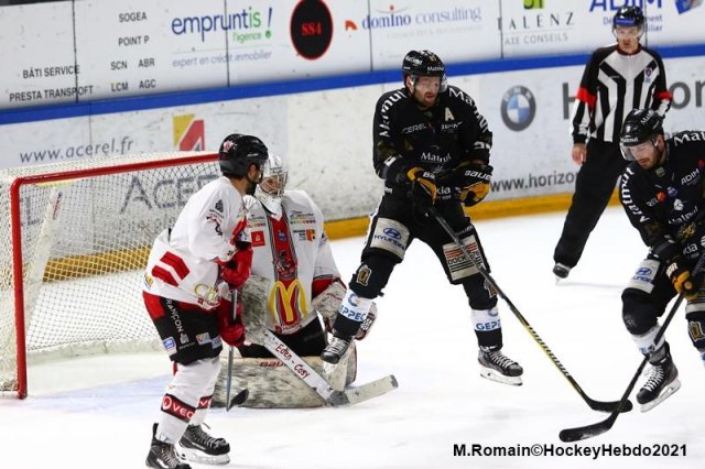 Photo hockey match Rouen - Briançon  le 20/03/2021