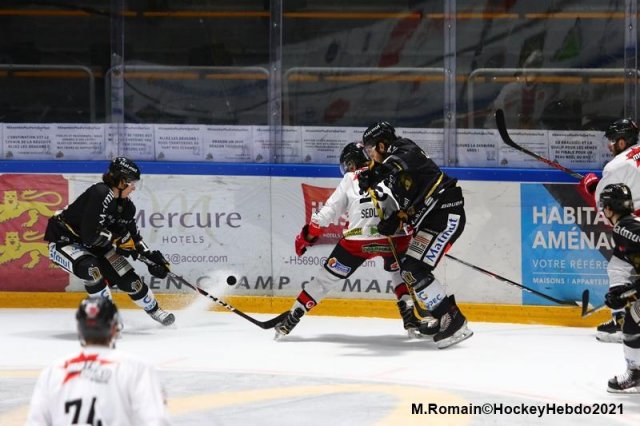 Photo hockey match Rouen - Briançon  le 20/03/2021