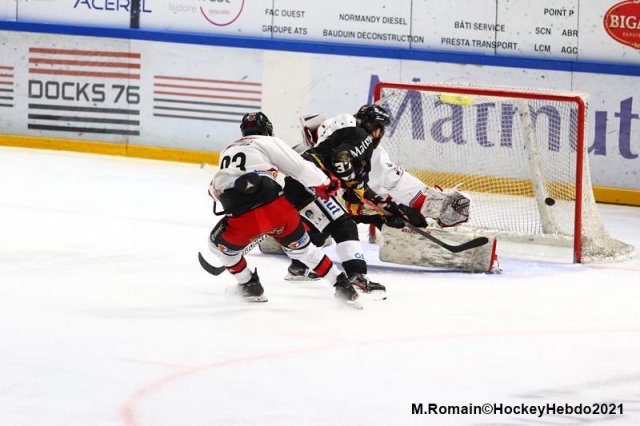 Photo hockey match Rouen - Briançon  le 20/03/2021