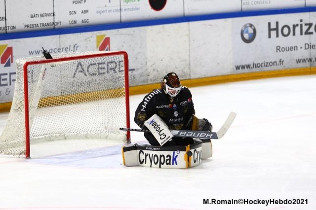 Photo hockey match Rouen - Briançon  le 20/03/2021