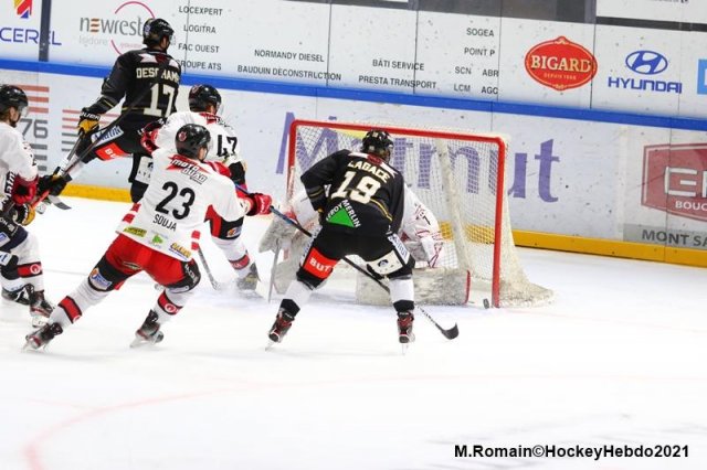 Photo hockey match Rouen - Briançon  le 20/03/2021