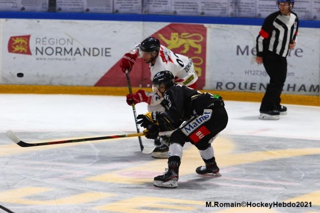 Photo hockey match Rouen - Briançon  le 20/03/2021