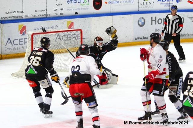Photo hockey match Rouen - Briançon  le 20/03/2021