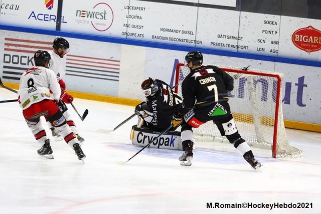 Photo hockey match Rouen - Briançon  le 20/03/2021