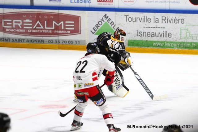 Photo hockey match Rouen - Briançon  le 20/03/2021