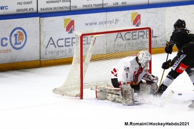 Photo hockey match Rouen - Briançon  le 20/03/2021
