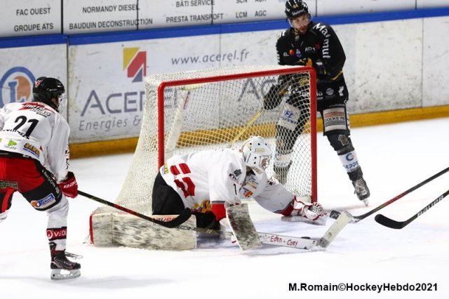 Photo hockey match Rouen - Briançon  le 20/03/2021