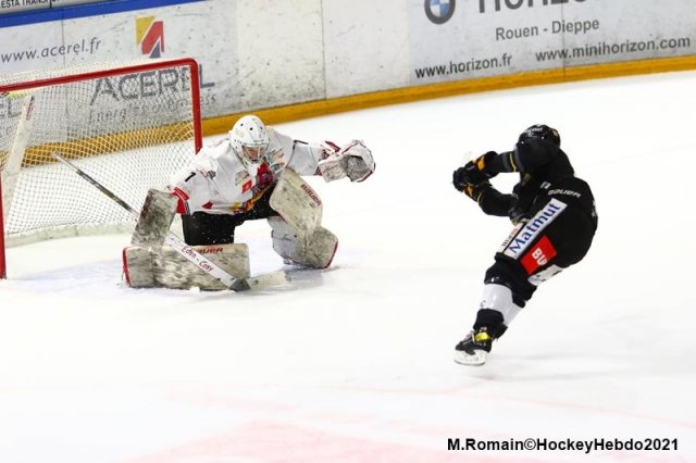 Photo hockey match Rouen - Briançon  le 20/03/2021