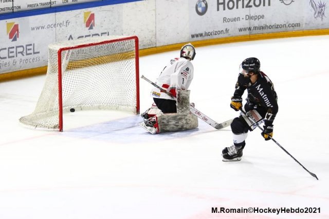 Photo hockey match Rouen - Briançon  le 20/03/2021