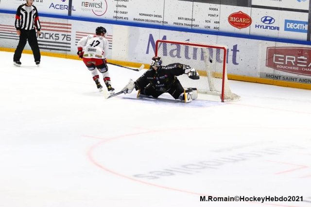 Photo hockey match Rouen - Briançon  le 20/03/2021